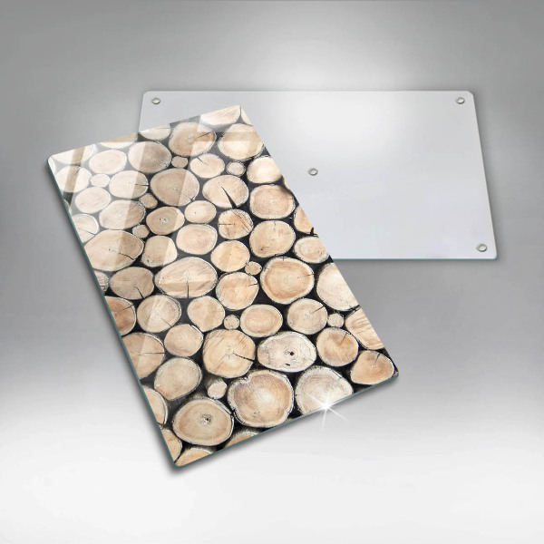 Spisskyddsplatta modern Trästammar