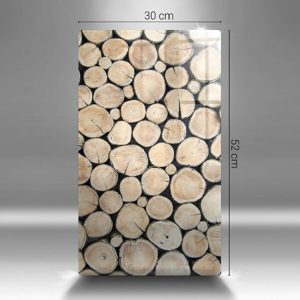 Spisskyddsplatta modern Trästammar