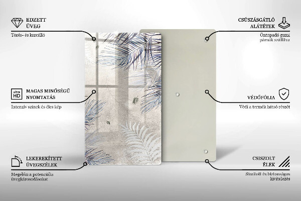 Kokkärlskydd modern Subtila blad