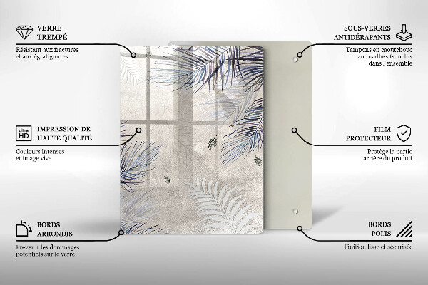 Kokkärlskydd modern Subtila blad