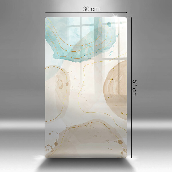 Glashällskydd modern Boho-fläckar och guld