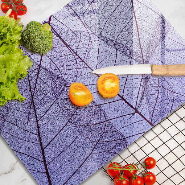 Glashällskydd modern Blad med ådror