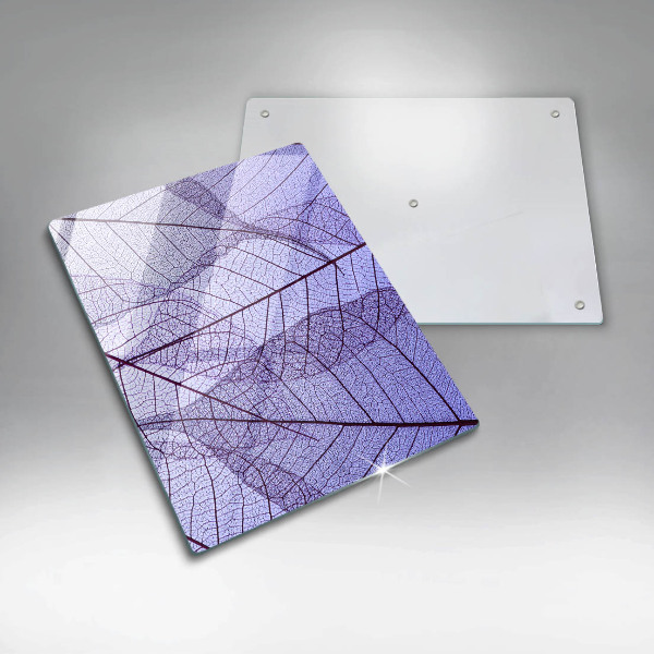 Glashällskydd modern Blad med ådror