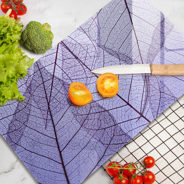 Glashällskydd modern Blad med ådror