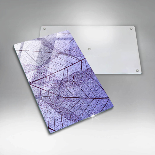 Glashällskydd modern Blad med ådror