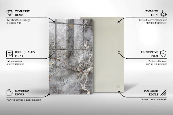 Glashällskydd modern Sten textur