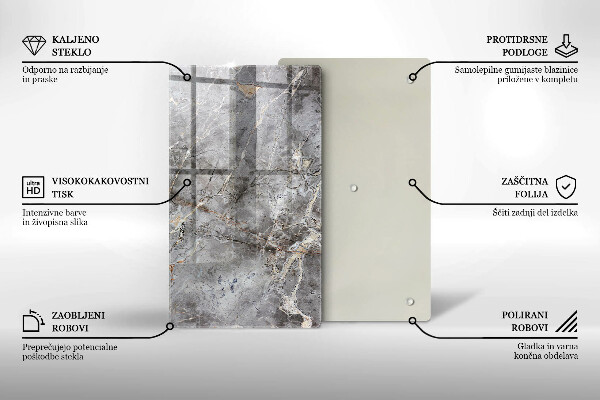 Glashällskydd modern Sten textur