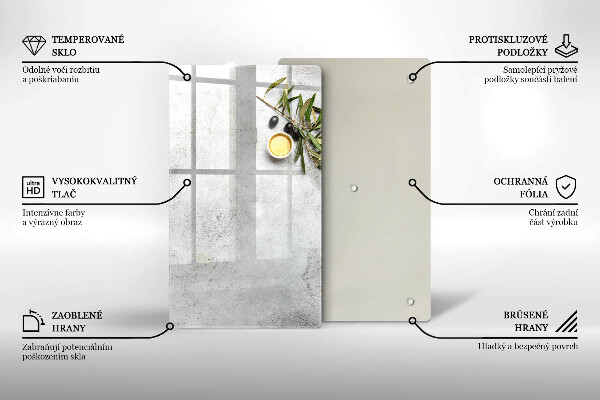 Glashällskydd modern Oliver på betong