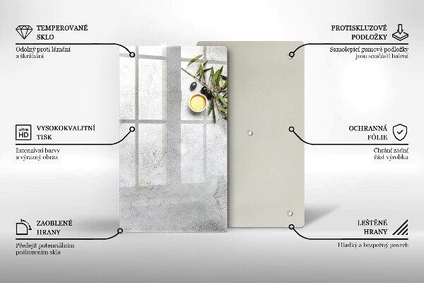 Glashällskydd modern Oliver på betong