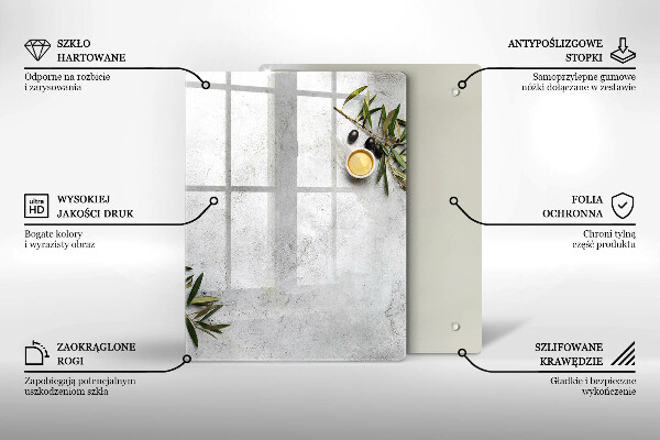 Glashällskydd modern Oliver på betong