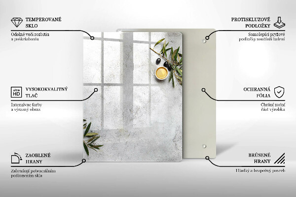 Glashällskydd modern Oliver på betong