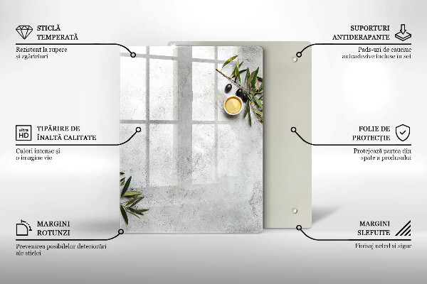 Glashällskydd modern Oliver på betong