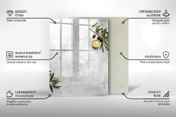 Glashällskydd modern Oliver på betong