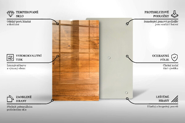 Glashällskydd modern Träskivor