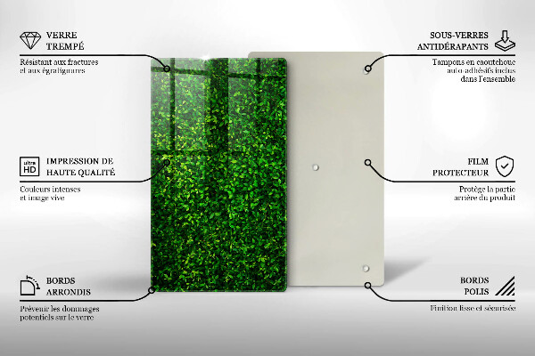 Glashällskydd modern Plantera små blad