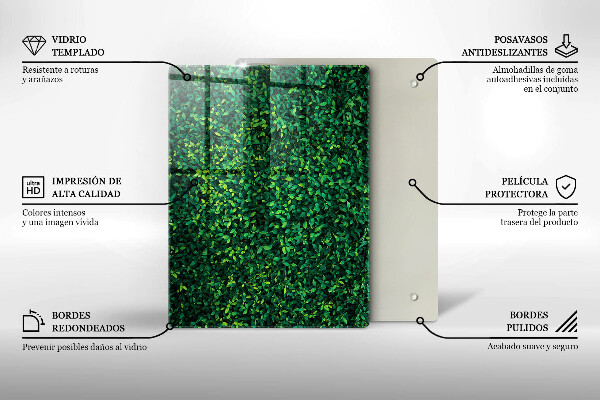 Glashällskydd modern Plantera små blad