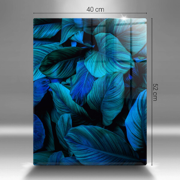 Glashällskydd modern Lämnar djungelvegetation