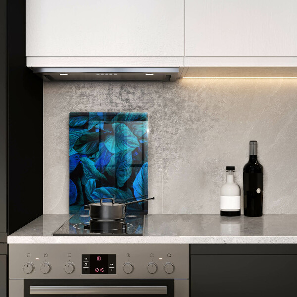 Glashällskydd modern Lämnar djungelvegetation