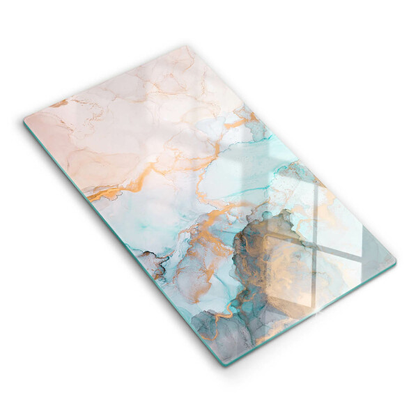 Glashällskydd modern Abstrakt marmor