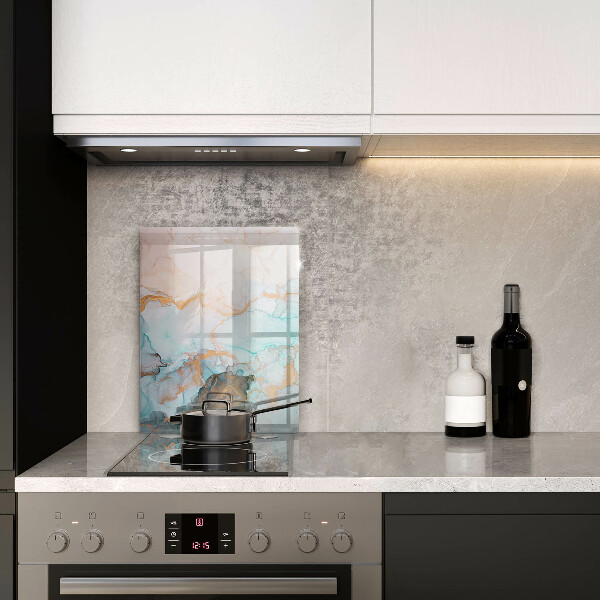 Glashällskydd modern Abstrakt marmor