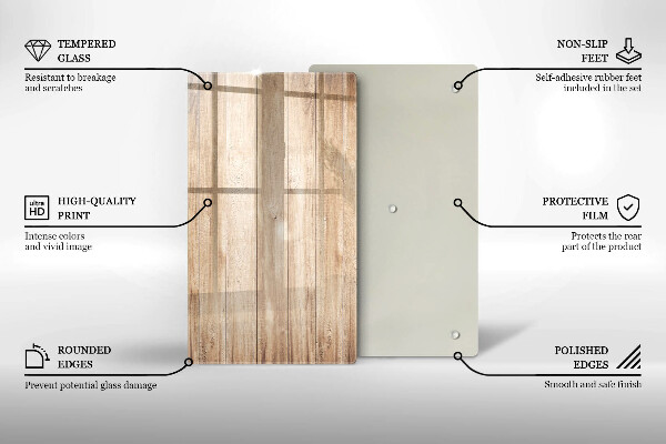 Glashällskydd modern Träskivor