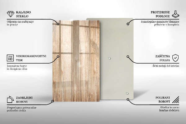 Glashällskydd modern Träskivor