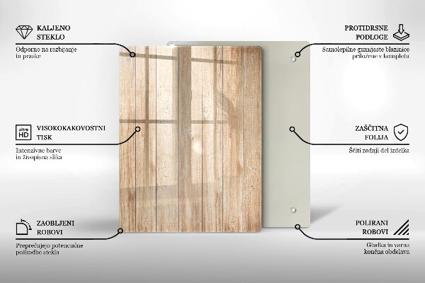 Glashällskydd modern Träskivor