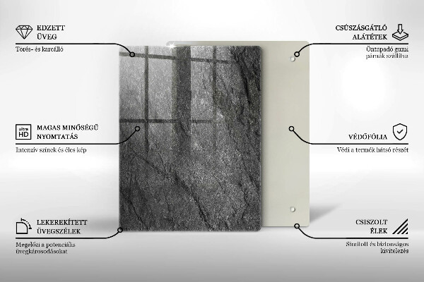 Glashällskydd modern Sten textur