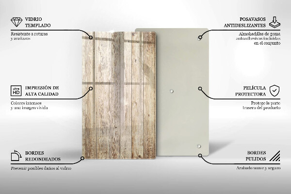 Glashällskydd modern Träskivor