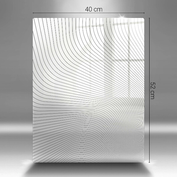 Glashällskydd modern Modernt linjemönster