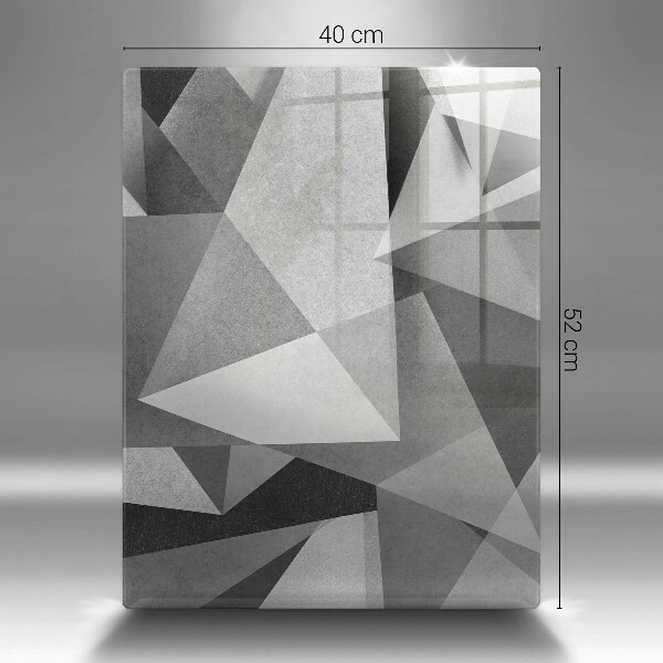 Glashällskydd modern Konkret skarp abstraktion