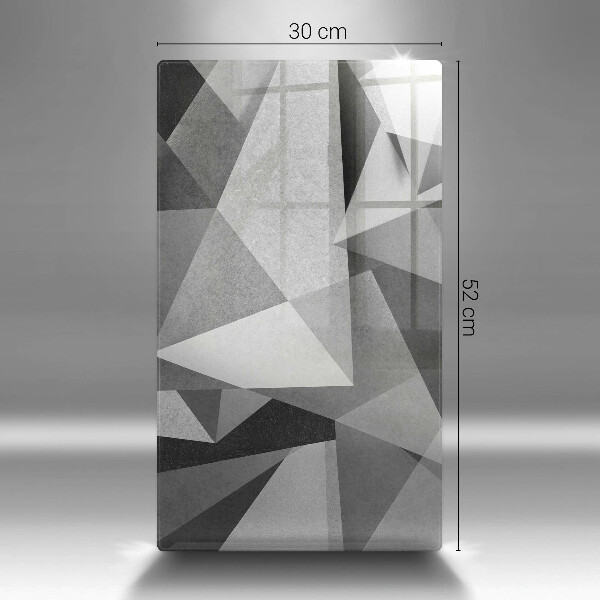 Glashällskydd modern Konkret skarp abstraktion