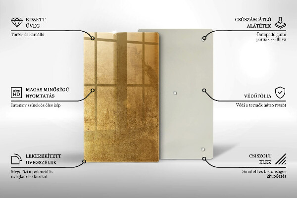 Glashällskydd modern Guld textur bakgrund