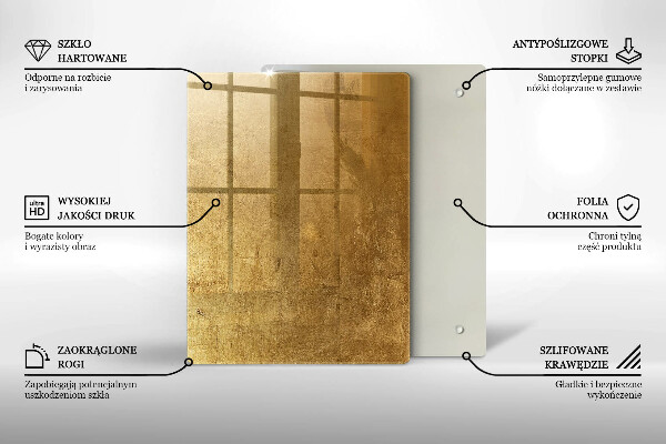 Glashällskydd modern Guld textur bakgrund