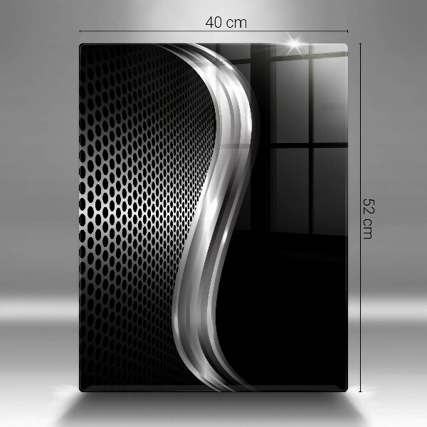 Glashällskydd modern Metallstruktur