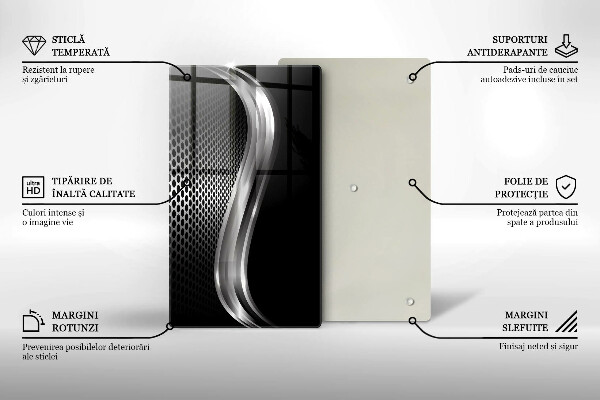 Glashällskydd modern Metallstruktur