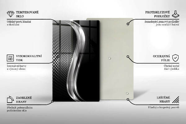 Glashällskydd modern Metallstruktur