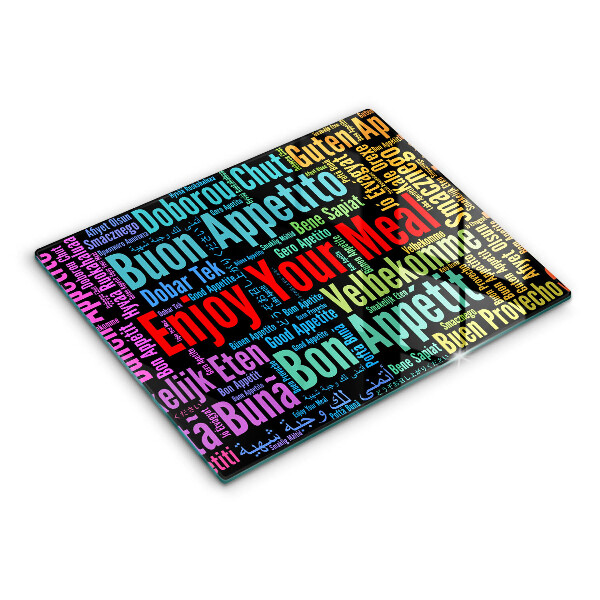 Spisskyddsplatta original God aptit undertexter språk