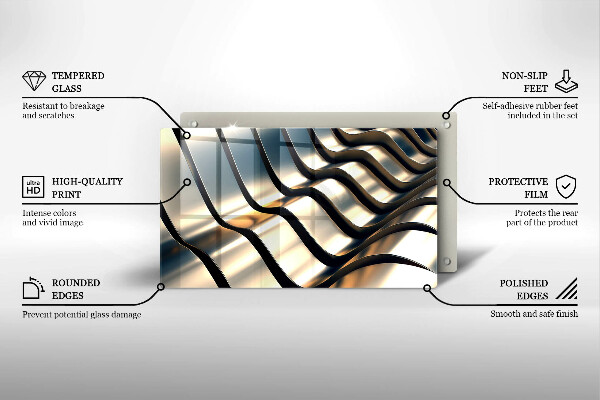 Spisskyddsplatta original 3d metallformer