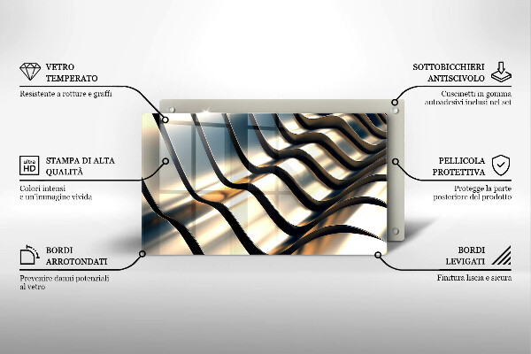 Spisskyddsplatta original 3d metallformer