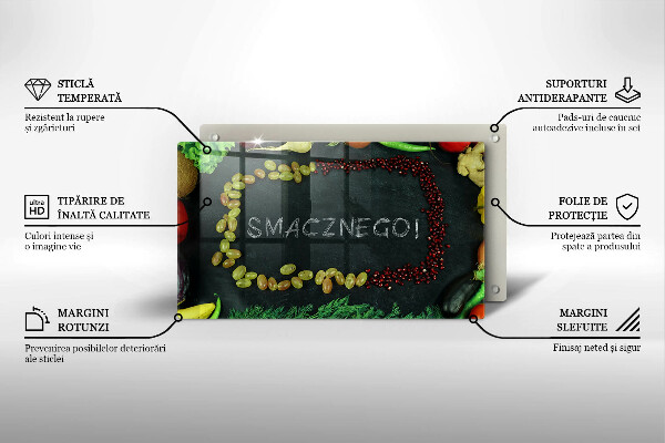 Spisskyddsplatta original Inskriptionen bon appetit!