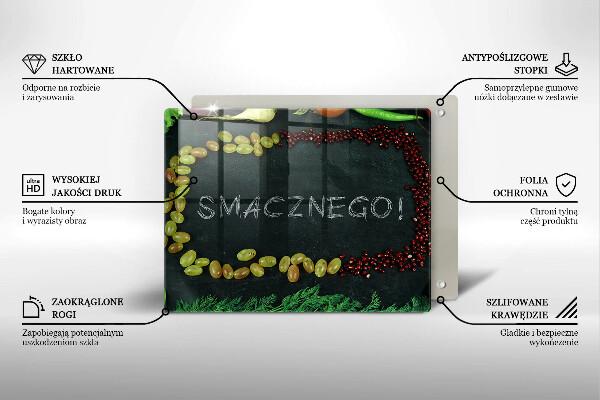 Spisskyddsplatta original Inskriptionen bon appetit!