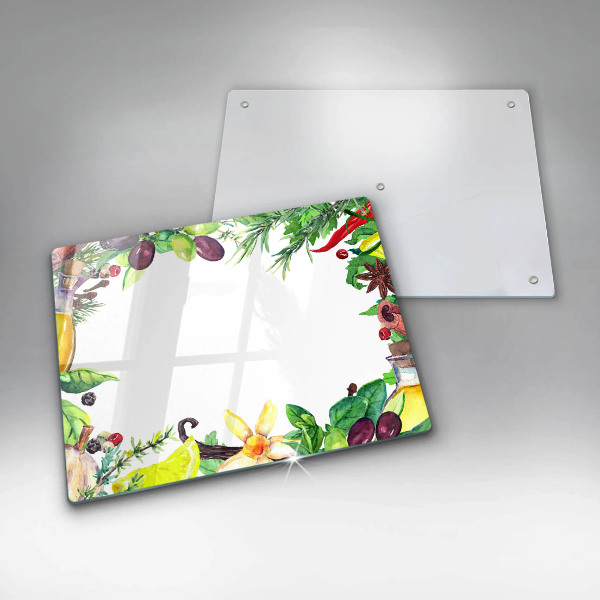 Kokkärlskydd original Målad mat