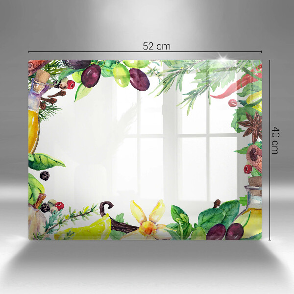 Kokkärlskydd original Målad mat