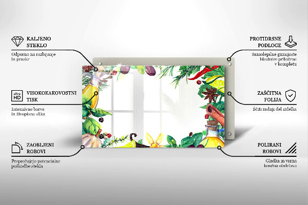 Kokkärlskydd original Målad mat