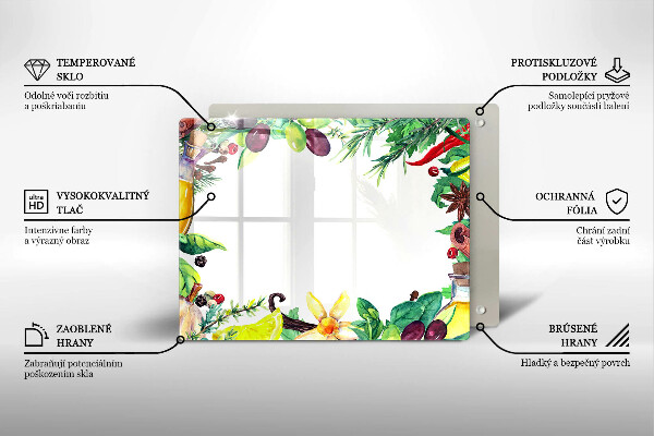 Kokkärlskydd original Målad mat