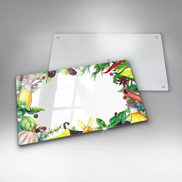 Kokkärlskydd original Målad mat