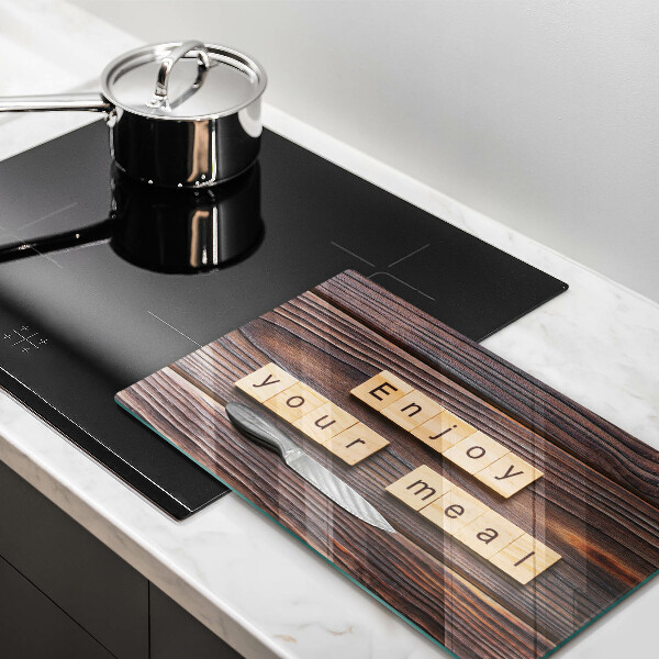 Kokkärlskydd original Inskriptionen njut av din måltid