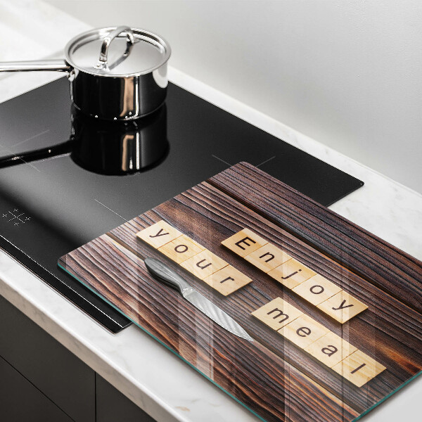 Kokkärlskydd original Inskriptionen njut av din måltid