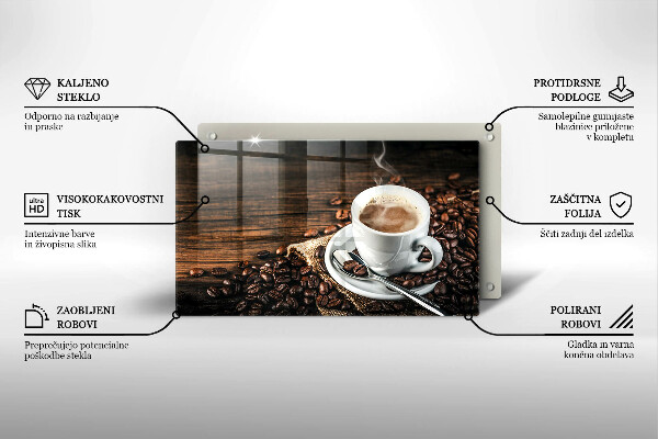 Kokkärlskydd original Kopp och kaffebönor